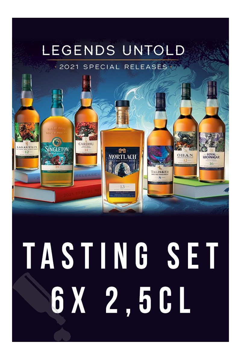 Diageo Special Releases 2021 Tasting Set 6x 2.5cl - Passion for Whisky